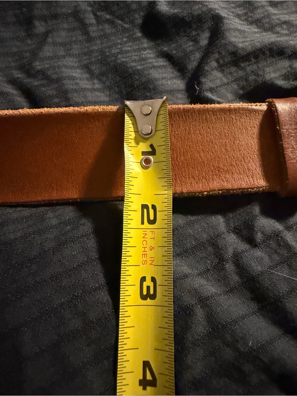 Gucci Suede Belt in Cognac with Gold Double-G Buckle - Picture 12 of 15